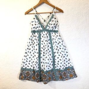 💐mossimo paisley prairie babydoll dress💐